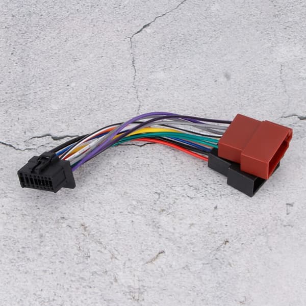 Bilradiokabel Port 16-bens til mini ISO 8-bens stikkabel til Pioneer 2003 og senere