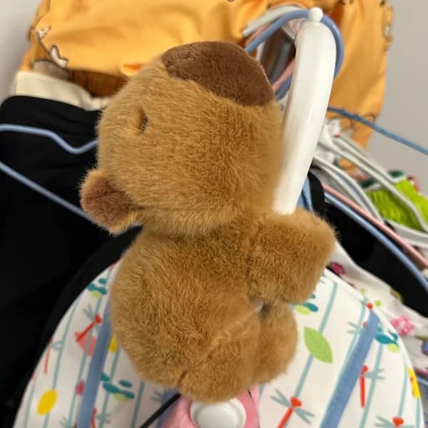 Simuleringsdyr Capybara Plysjleker og Capybara Plysjdukker
