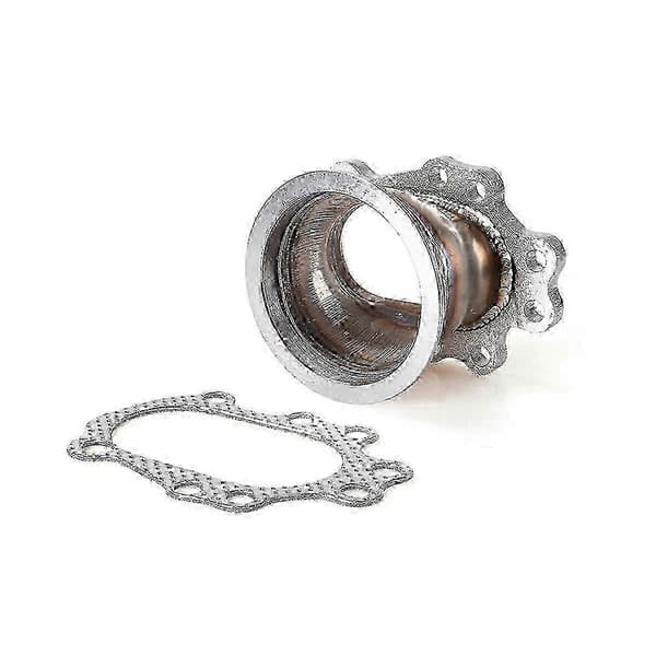 V-formet turbin downpipe-adapter med flens for T25T28 GT25 GT28 rustfritt stål-adapter