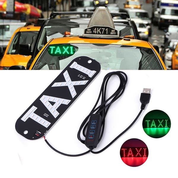 TAXI-valokyltti kevyille ajoneuvoille