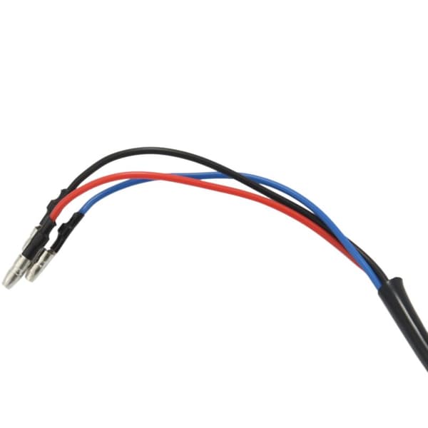 Motorcykel LED-baglygte integrerede bremselys til Chopper ATVS Dirt Bike Cafe Custom Sort