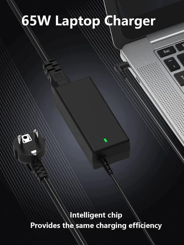 65W Laptopladdare Kompatibel med Lenovo IdeaPad 330 330S 320 320S 310 Strömadapter