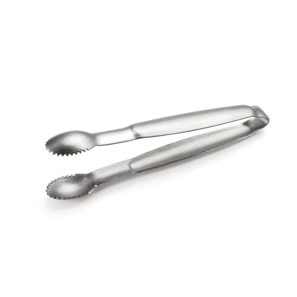 Miniserveringstang 3,9 tommer rustfritt stål liten forrettstang, sett med 4 buffettang, matserveringstang i rustfritt stål