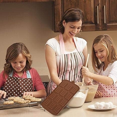 Silikone Chokoladeform Mini Chokoladebarer Slik Bagning