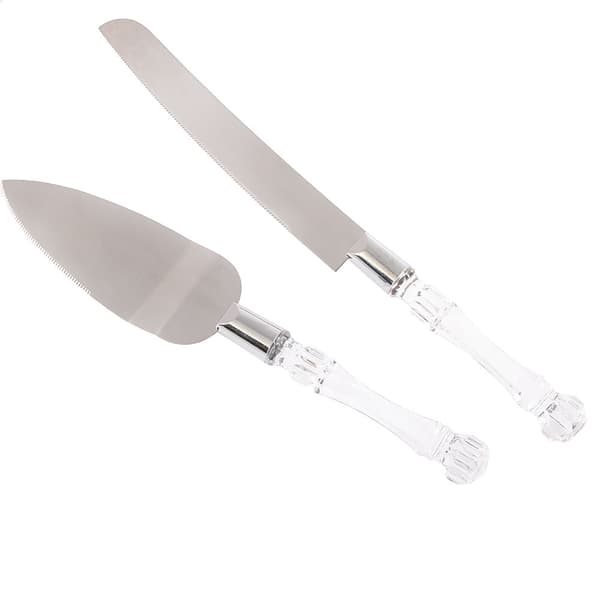 Bryllupsminde kniv- og gaffelsæt i rustfrit stål 103 No Box 430 Steel