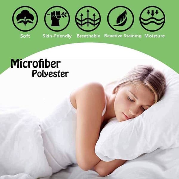 200x200cm Single Duvet Cover Set (Microfiber with Zipper) + 2 Pillowcases (50x75cm) – Design 5
