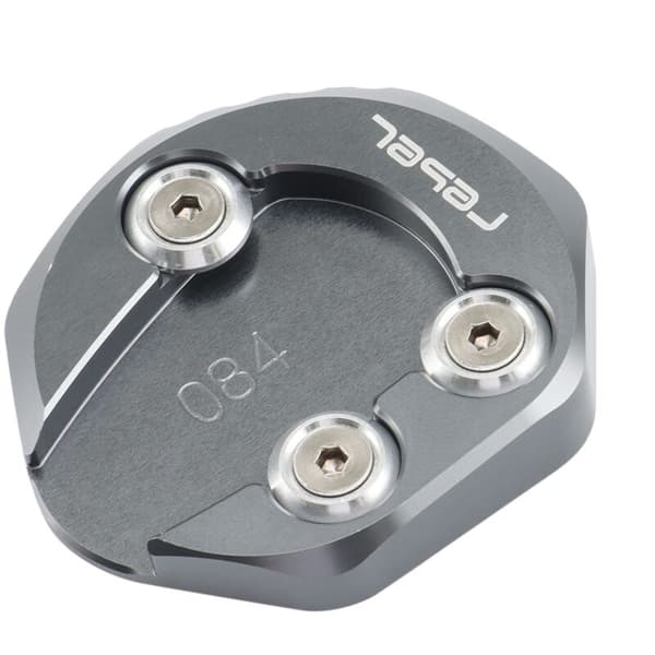 Motorcycle Kickstand Extension Plate Fits Rebel CMX300 CMX500 2017-2021 Side Stand (Titanium)