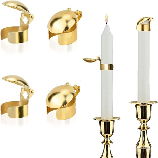 Automatisk ljussläckare 4-pack-FY- Guld Guld