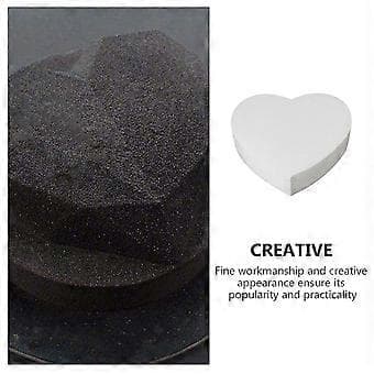 Kakeform i skum Hjerteformet kakeform Baking Kakeform Kakedummy