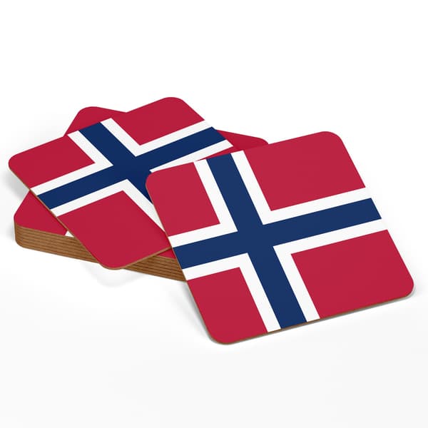4-pakkaus - Lasinaluset Norja - Lasinaluset multifärg multicolor
