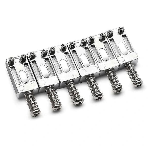10,5 mm Guitar Tremolo Bro Sadel til Fender Stratocaster, Sølv