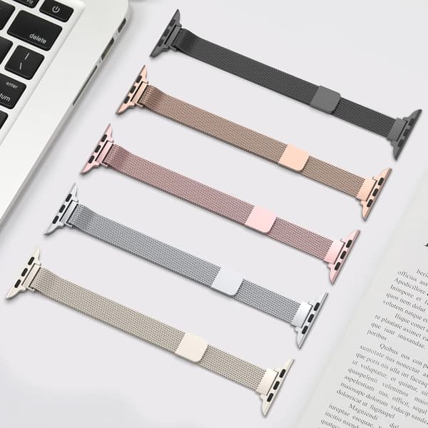 Apple Watch-rem Serie SE 7 6 5 4 3 2 1 38 mm 40 mm 41 mm, rustfritt stål