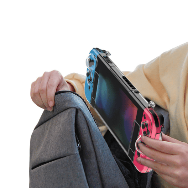 Krystalklart Beskyttelsesetui til Nintendo Switch Transparent