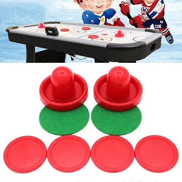 Ilmakiekko Set Pöytäpeli Vaihtotarvikkeet 4-Liukusäädintä