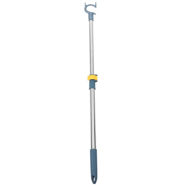 Reach Clothes Pole Extendable Wardrobe Reach Rod Adjustable Clothesline Pole for Home