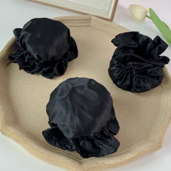 SOHO Heatless Flexi Rod Buns Sort - Krøller uden varme