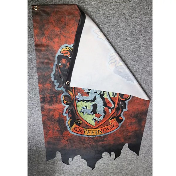 5-pakks Hagehengende 11,8*19 tommers Flagg Harry Potter Banner Vegg Juledekorasjon