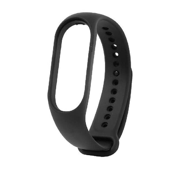 2-pack - Xiaomi Mi Band 5/6 Armband i silikon black