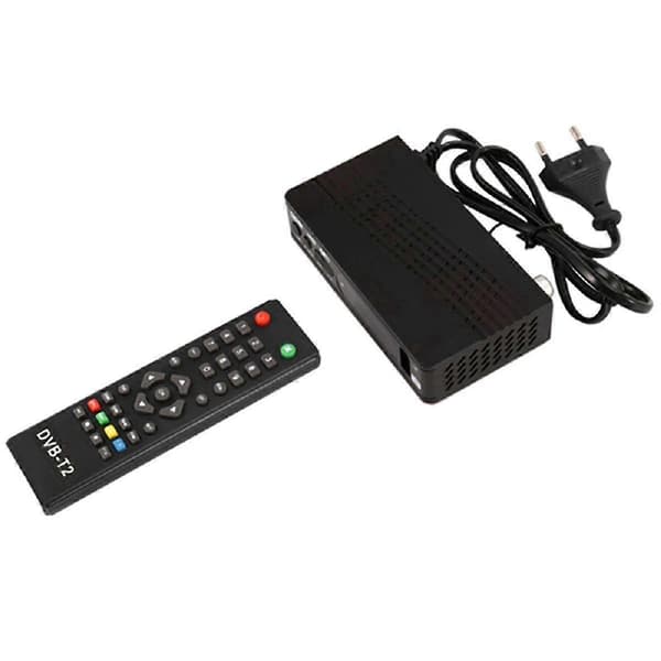 Hd99 Fta Hevc 265 Dvb T2 Digital TV-tuner 265 TV-mottaker Full HD Dvbt2 Video Dekoder EU-plugg