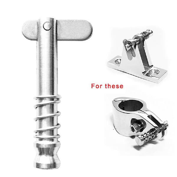 4x Quick Release Pins til dækshængsler Båd Bimini Top Fittings 316 Rustfrit Stål