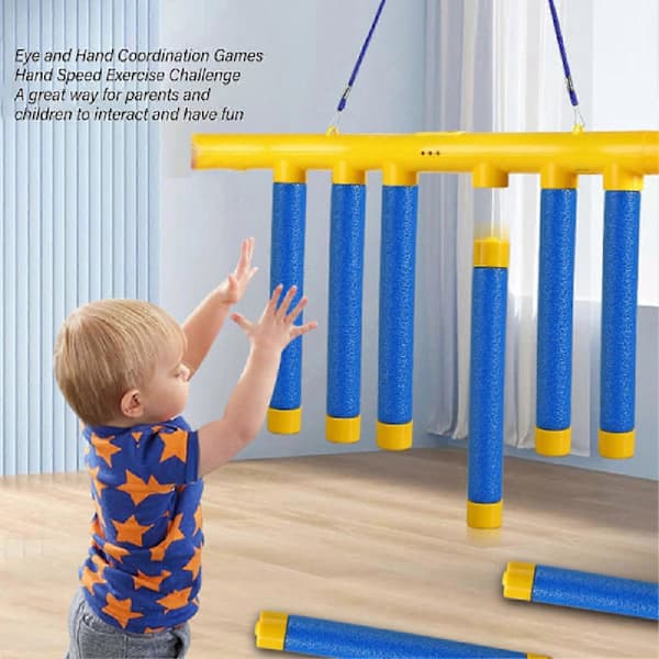 Fångstspel med fallande pinnar - Hand-öga-koordinationsspel för barn
