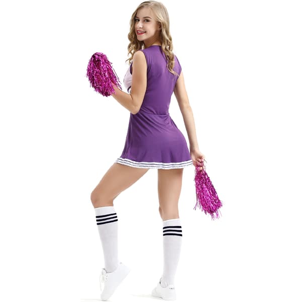 Børnefodbold baby cheerleading uniformer performance uniformer Lilla Lilla 130cm Purple