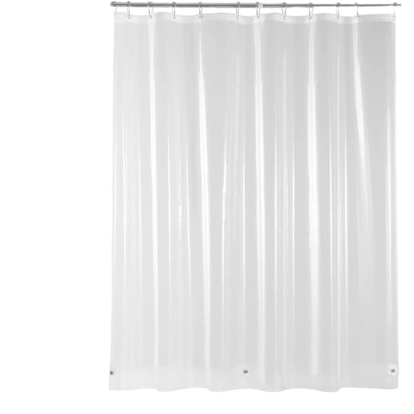 183x183cm badeforhæng - Vaskbart badeforhæng - Premium PEVA + rustfri ståløjer + 3 magneter - Vandtæt og