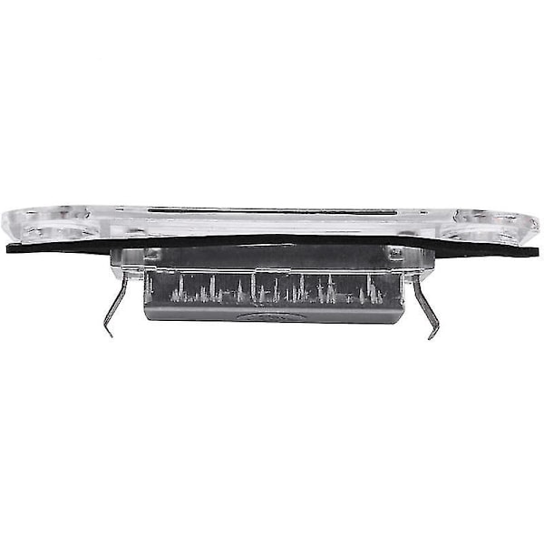 6 st LED-nummerskyltsbelysning för S80 Xc90 S40 V60 Xc60 S60 C70 V50 Xc70 Svart Black