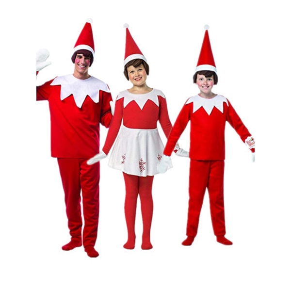 Halloween Joulu CS-juhlat, Elf on the Shelf -asu, Elf-asu 1 kpl girl 140cm