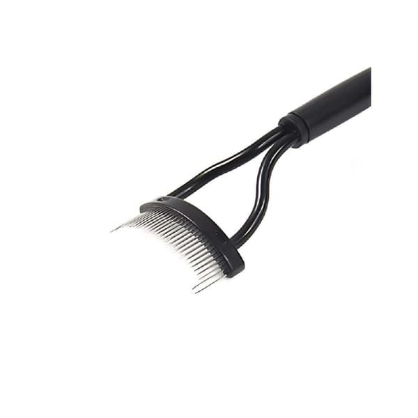 Technique PRO øyenvippebørste og separator i svart - 13,5 cm