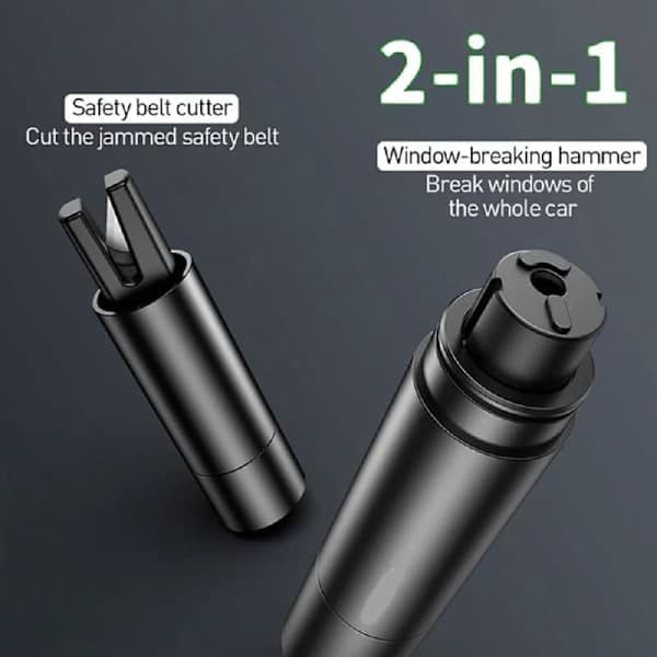 Safe Pro X Bilnödhacka, Automatisk Fönsterhammare För Land Och Under Vatten (2-Pack-D) D D