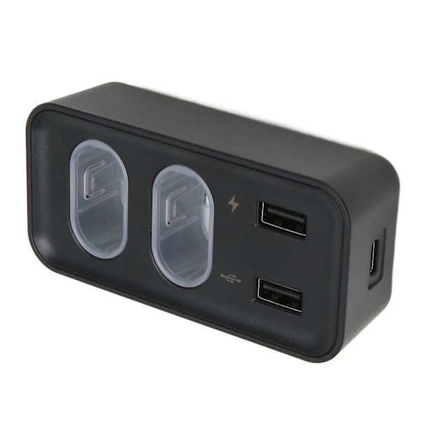 Kontrollbatteripaket 2 st 800 mAh uppladdningsbara batterier med USB-laddningsstation för Xbox One X S-serien