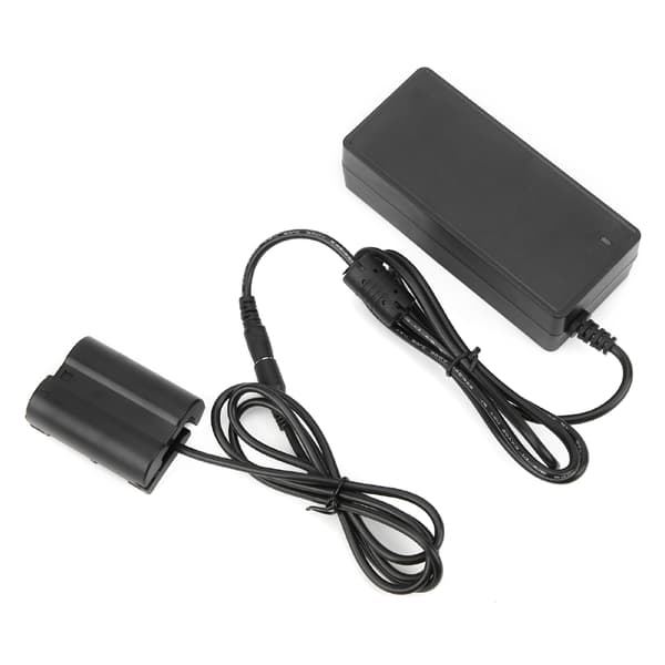 Nätadapter DC-koppling ENEL15 Fullt avkodat dummybatterisats för Nikon D500 D600 D610 D750 (Pris)