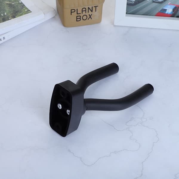 4-pak Vægmonteret Lodret Baseballbat Holder, Sort
