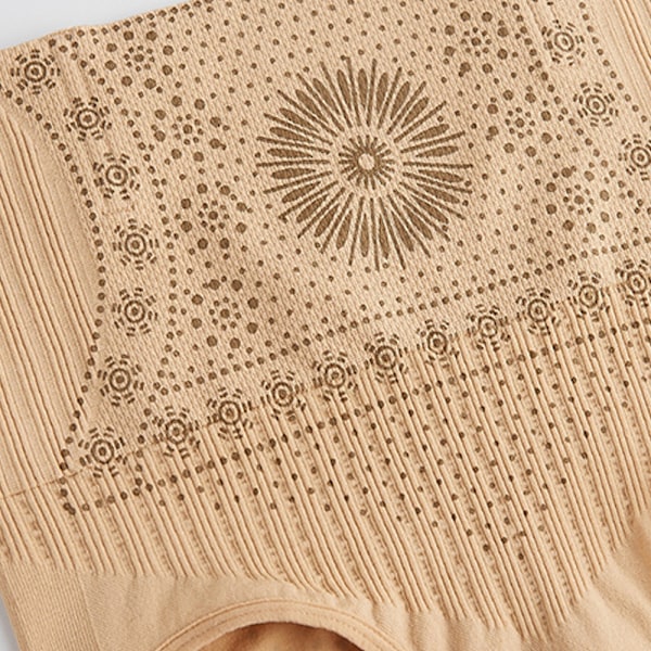 Unik Bodyshaper med Magkontroll - Högmidjade Underkläder hudfärg L skin