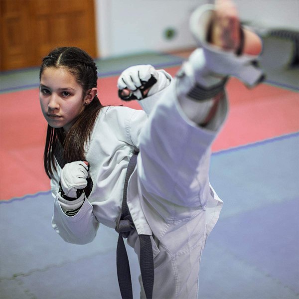 Par med slagposer Taekwondo Karate hansker for sparring Y S