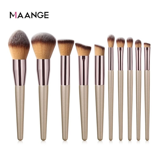 MAG5773 Premium - 10 stk. eksklusive Make-up / makeup børster af bedste kvalitet 150