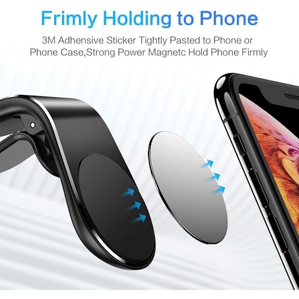 Magnetisk biltelefonhållare för de flesta smartphones, Universal Ma