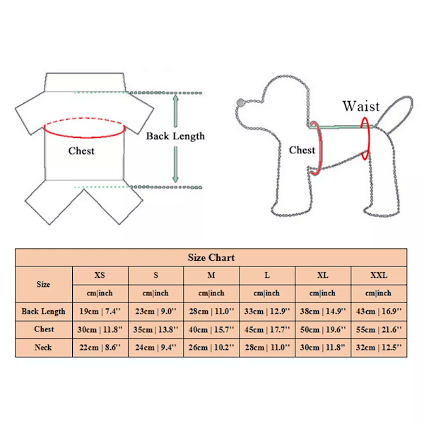 Vintertøj til kæledyr Blødt Varmt Fleece Kat Hund Jakke Frakke Trøje Hvalp Jumper orange M