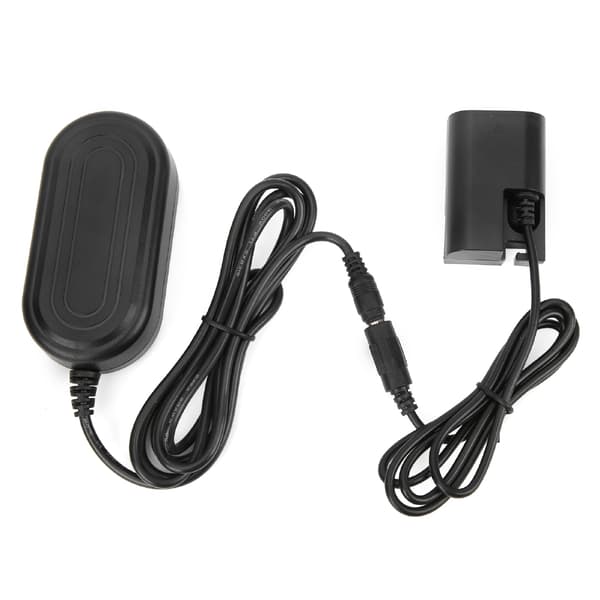 Nätadapter DC-koppling LPE6 Fullt avkodat dummybatterisats för Canon 5D2 5D3 5D4 6D 6D2 60D