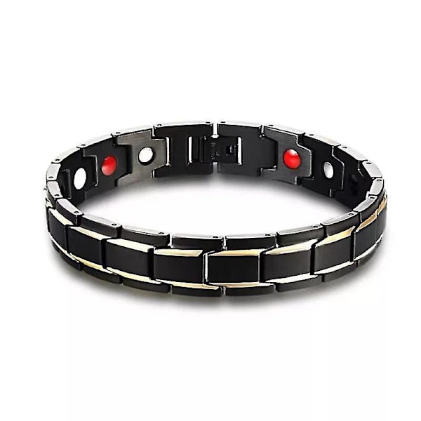 Avtagbart magnetarmband Mode Herr Titaniumstål