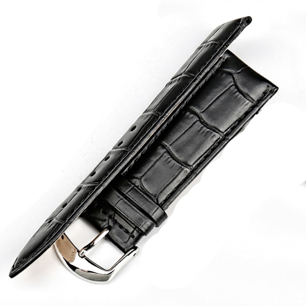 Stilrent Retro Design Klockarmband i PU Läder Lila 20mm Lila