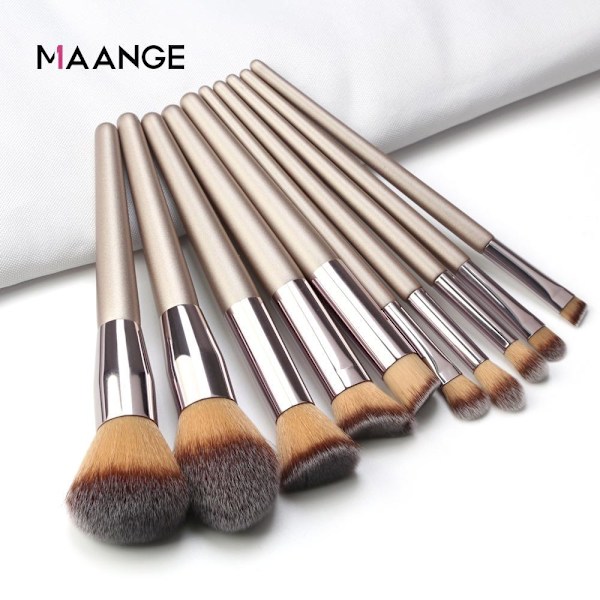 MAG5773 Premium - 10 stk. eksklusive Make-up / makeup børster af bedste kvalitet 150