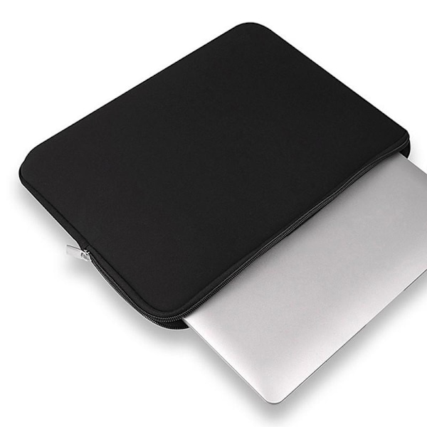 Laptop Sleeve / Laptopfodral - Vælg størrelse Sort Black 13 tum - Svart