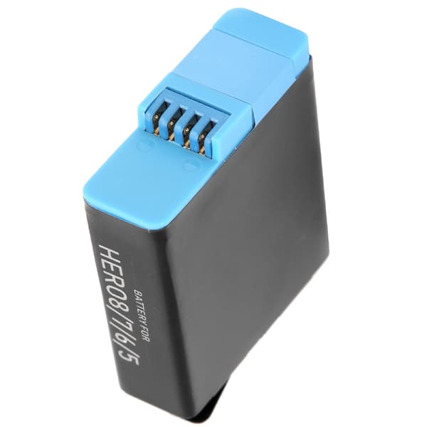 TELESIN Actionkamera Halvdekoding Batteri 1220mAh Høy Kapasitet for Gopro Hero8/7/6/5