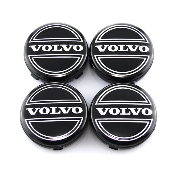 Volvo01 - 64MM 4-pack Navkapslar Volvo