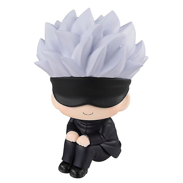 Jujutsu Kaisen Animefigur Gojo Satoru Itadori Yuji Titta Uppåt Actionfigur Jujutsu Kaisen Fushiguro Megumi Figurdocka Present [HK] no box B