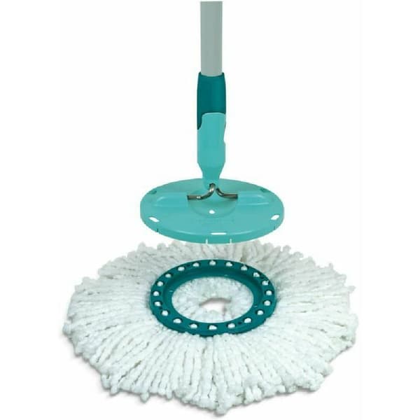 2-pakning Clean Twist Disc Mopp Erstatningshoder, Ideell for Fliser