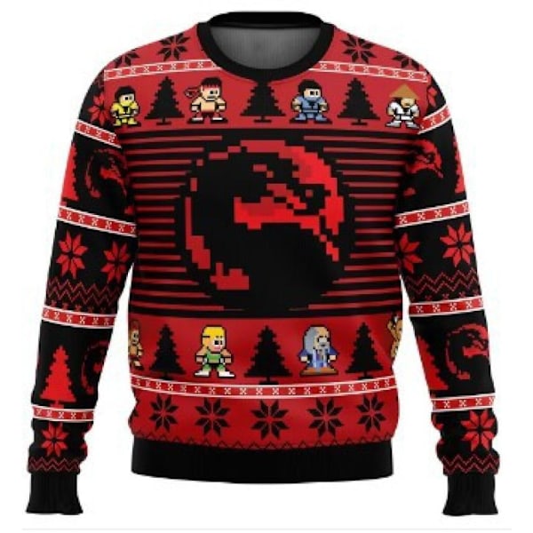 Anime-pelien Ruma Joulupaita Pullover Miehille 3D-paita Toppi 6XL Anime Games