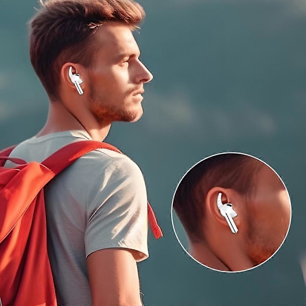 5 Par Erstatnings Silikon Ørepropper for Samsung Galaxy Buds3 Sklisikre Ørekroker Myk Beskyttelse
